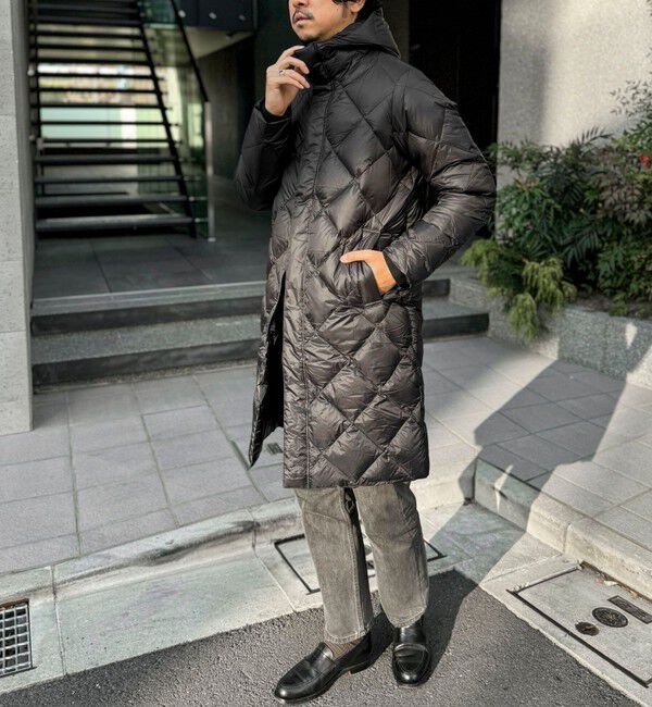 NOLLEY'S goodman「【TAION/タイオン】CITY PACKABLE HOOD LONG DOWN JKT 25AW」|ダウン|