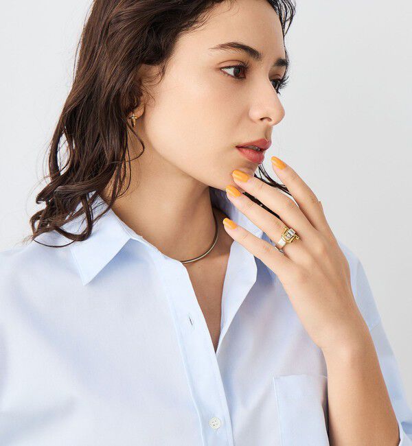 NOLLEY'S sophi「ウォッシャブルOX2WAYシャツ」|シャツ・ブラウス|