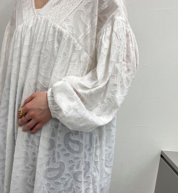 fredy emue「コットンジャガードワンピース」|ワンピース|