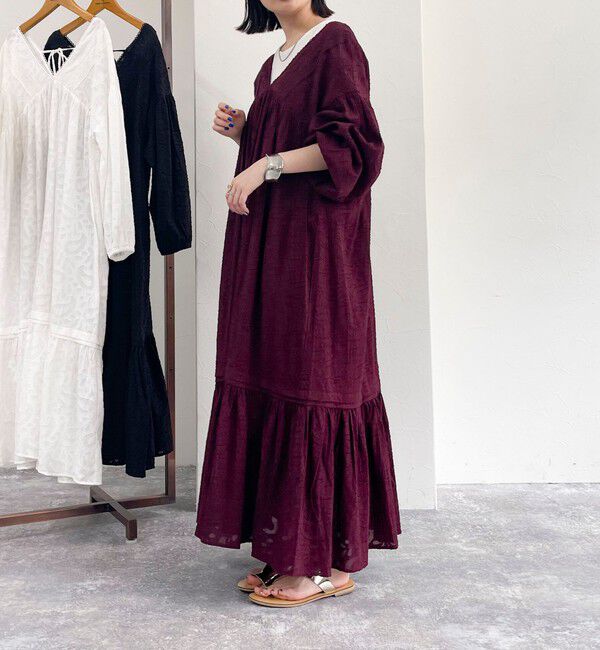 fredy emue「コットンジャガードワンピース」|ワンピース|