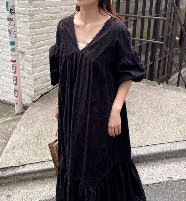 fredy emue「コットンジャガードワンピース」|ワンピース|