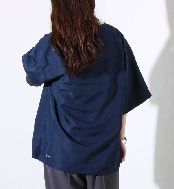 GLOSTER「【TAION/タイオン】別注 ミリタリー Ripstop ヘンリーネック 半袖Tシャツ ユニセックス」|Tシャツ・カットソー|