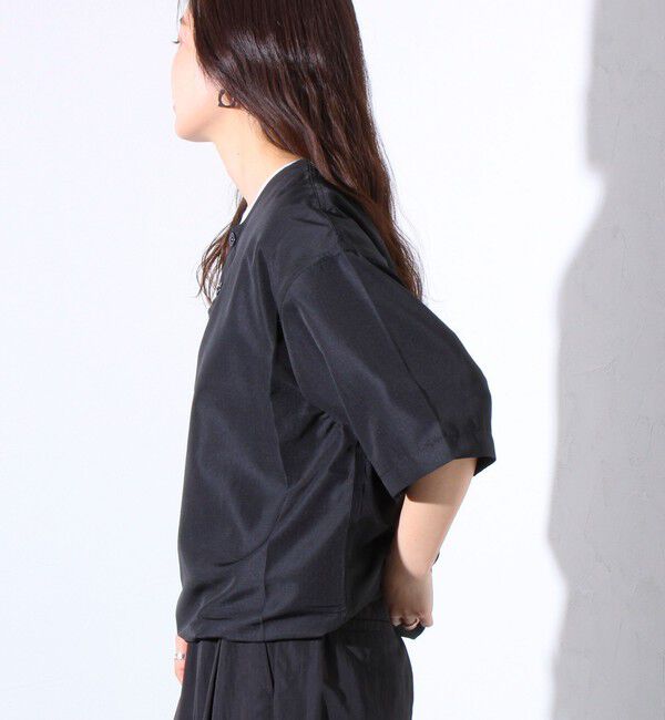 GLOSTER「【TAION/タイオン】別注 ミリタリー Ripstop ヘンリーネック 半袖Tシャツ ユニセックス」|Tシャツ・カットソー|