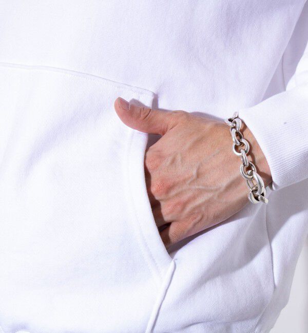 GLOSTER「【GLOSTER】&times;【E.T.】 胸刺繍 バックフォトプリント スウェット フーディ パーカー」|パーカー|