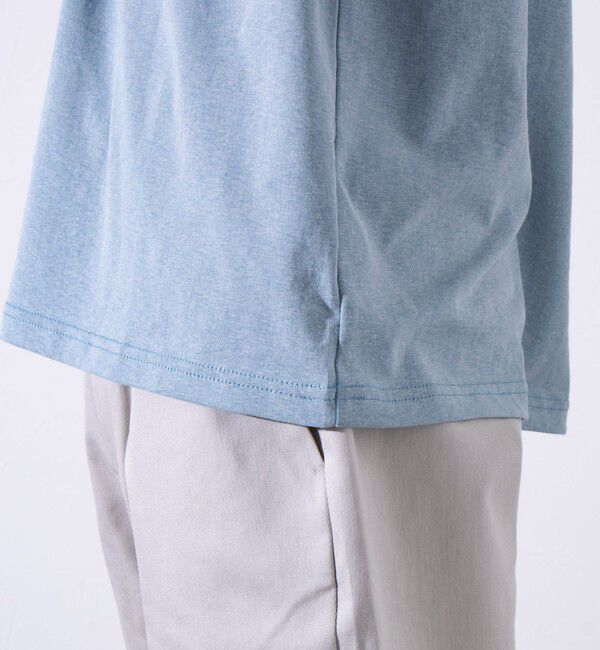 GLOSTER「【GLOSTER/グロスター】フェード加工 天竺 フェイクレイヤード ロングスリーブTシャツ ロンT」|Tシャツ・カットソー|