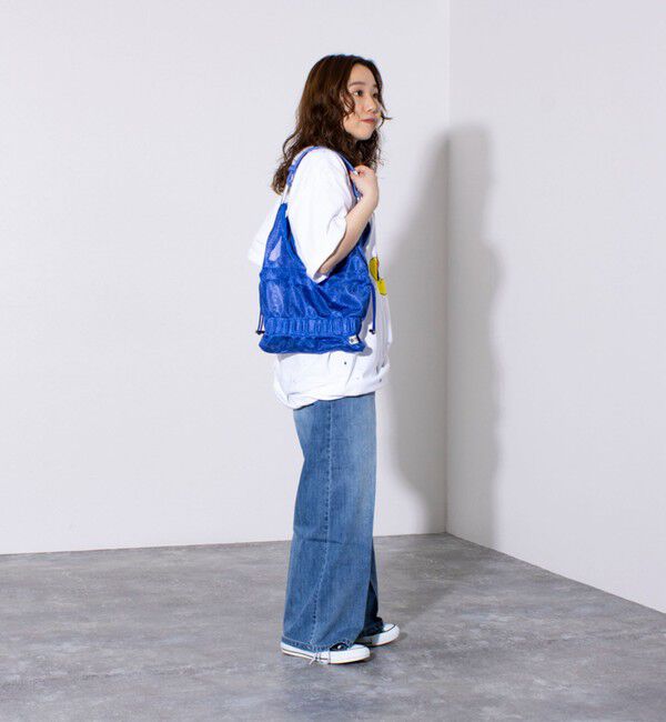 GLOSTER「【OUTDOOR PRODUCTS】メッシュギャザーショッパーバッグ」|ショルダー・メッセンジャー|