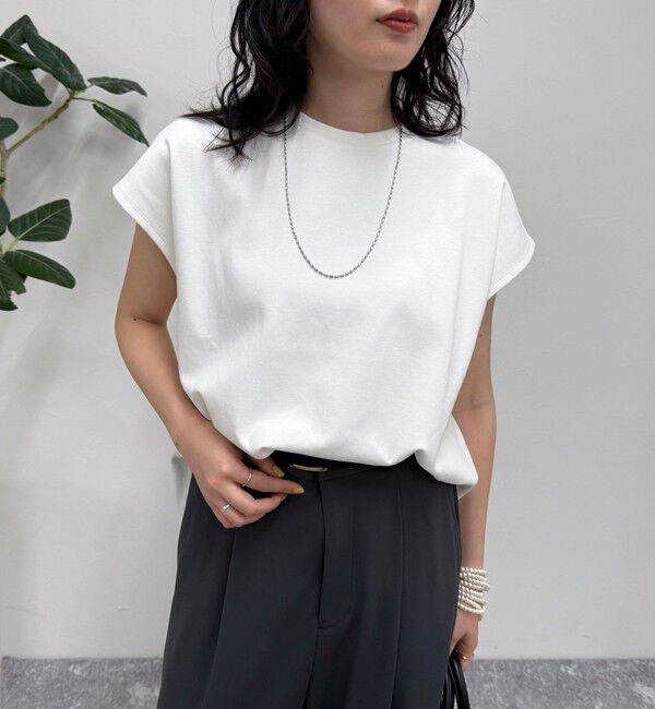 fredy emue「ポンチフレンチプルオーバーカットソー」|Tシャツ・カットソー|