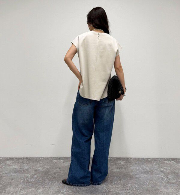 fredy emue「ポンチフレンチプルオーバーカットソー」|Tシャツ・カットソー|