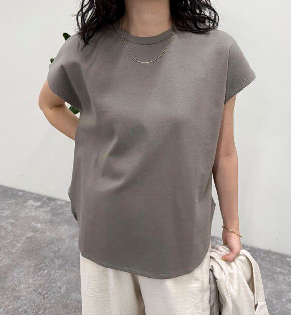 fredy emue「ポンチフレンチプルオーバーカットソー」|Tシャツ・カットソー|