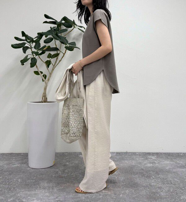 fredy emue「ポンチフレンチプルオーバーカットソー」|Tシャツ・カットソー|