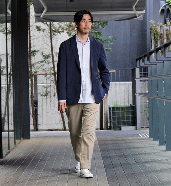 GLOSTER「【GLOSTER/グロスター】COOLMAX ポリトロテーラードジャケット イージーケア 2B」|テーラードジャケット|