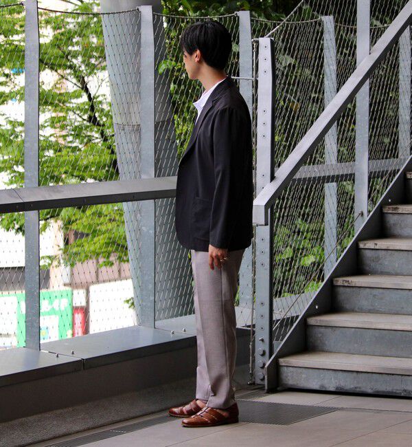 GLOSTER「【GLOSTER/グロスター】COOLMAX ポリトロテーラードジャケット イージーケア 2B」|テーラードジャケット|