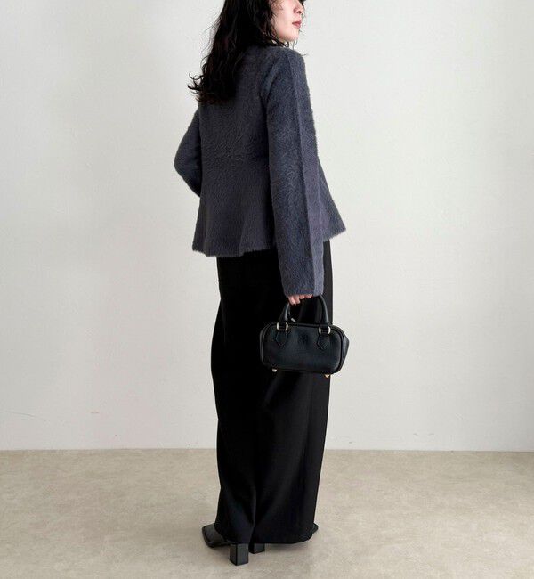 fredy emue「シャギーペプラムニットプルオーバー」|ニット・セーター|