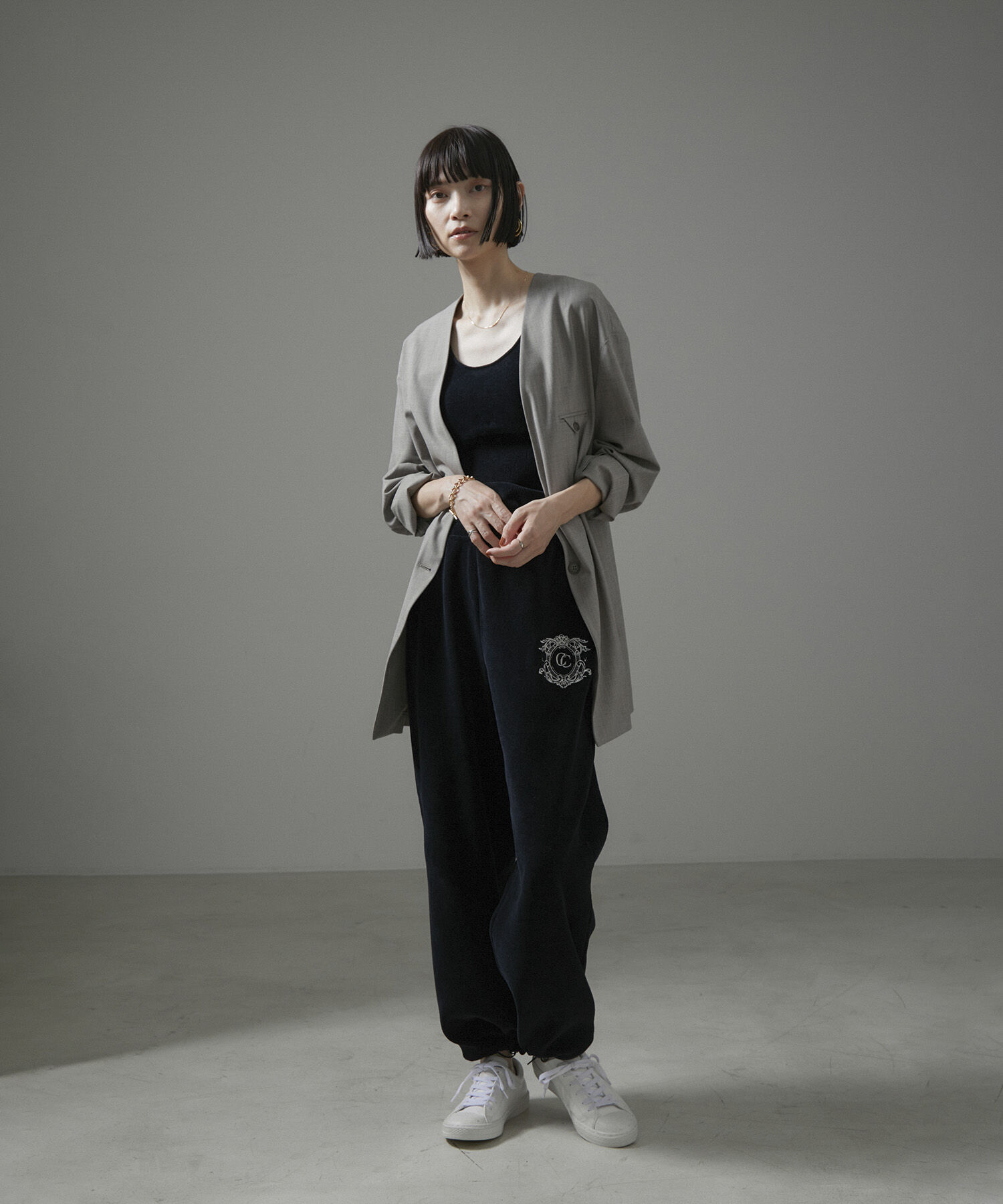 SALON adam et rope'「ブラパッド付タンクトップ-CreamyCotton /クリーミーコットン-」|タンクトップ|