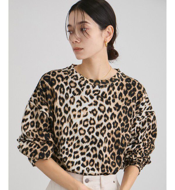 SALON adam et rope'「【LA PRESTIC OUISTON】LAURENCE CO レオパード」|シャツ・ブラウス|