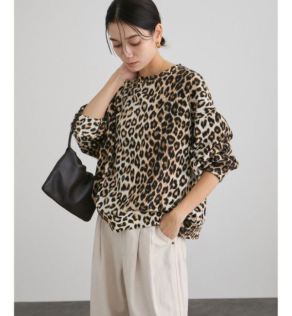 SALON adam et rope'「【LA PRESTIC OUISTON】LAURENCE CO レオパード」|シャツ・ブラウス|