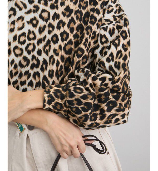 SALON adam et rope'「【LA PRESTIC OUISTON】LAURENCE CO レオパード」|シャツ・ブラウス|