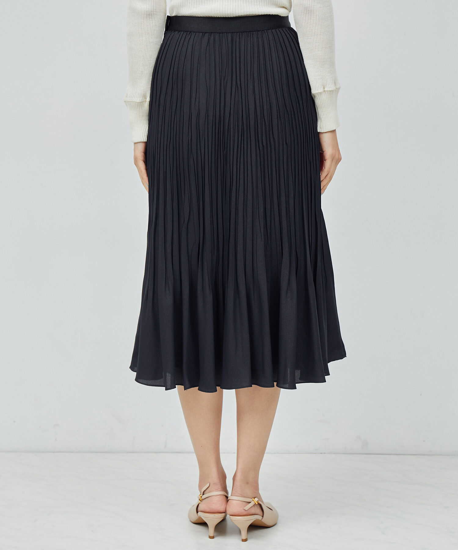 ROPE「シフォンプリーツスカート【セレモニー対応】」|スカート|