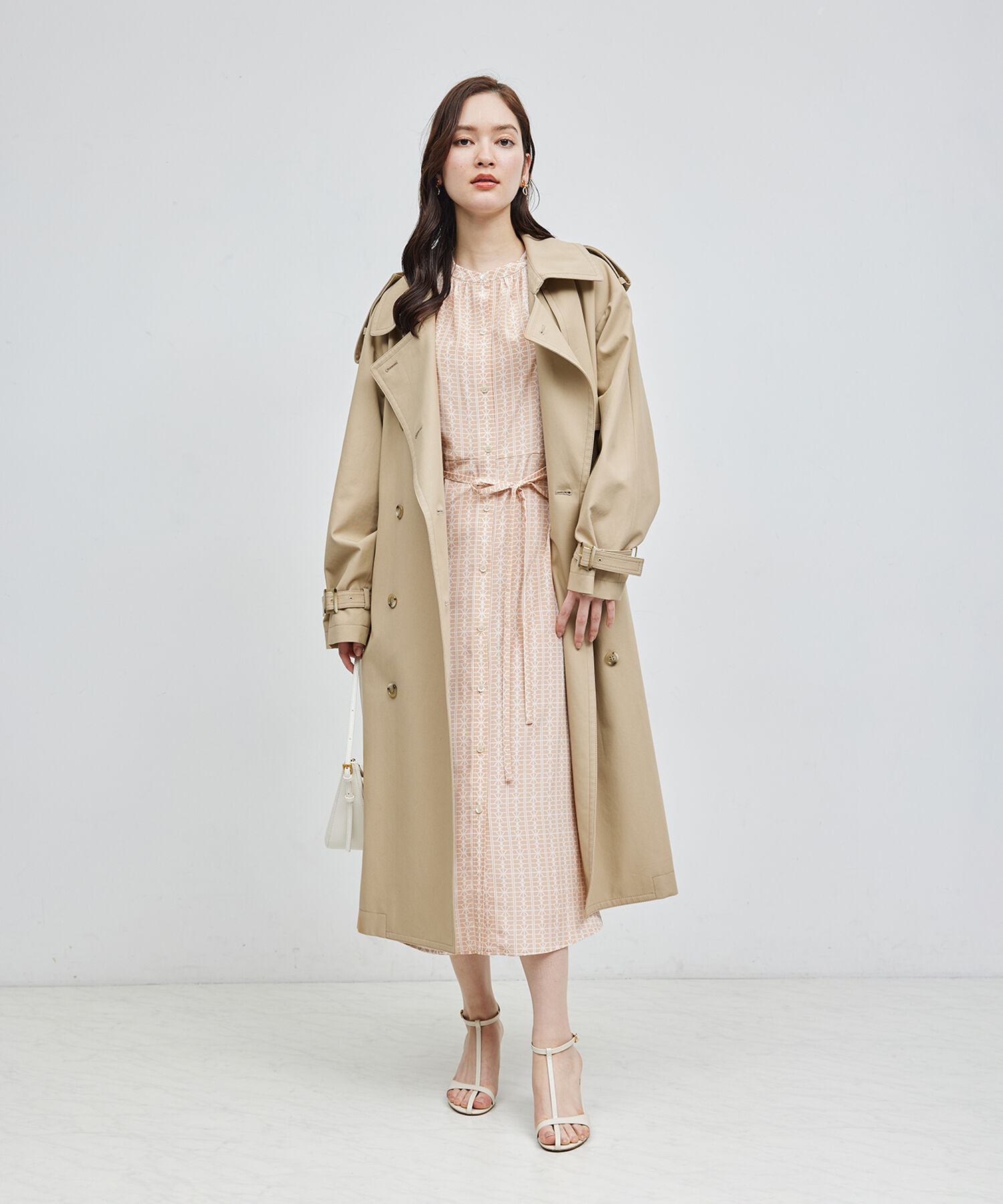 ROPE「モノグラムプリントワンピース」|ワンピース|