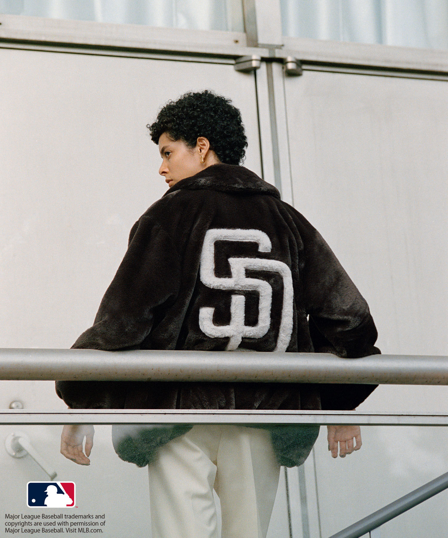 ROPE「【MLB COLLECTION BY JUN】フェイクファーブルゾン」|その他|