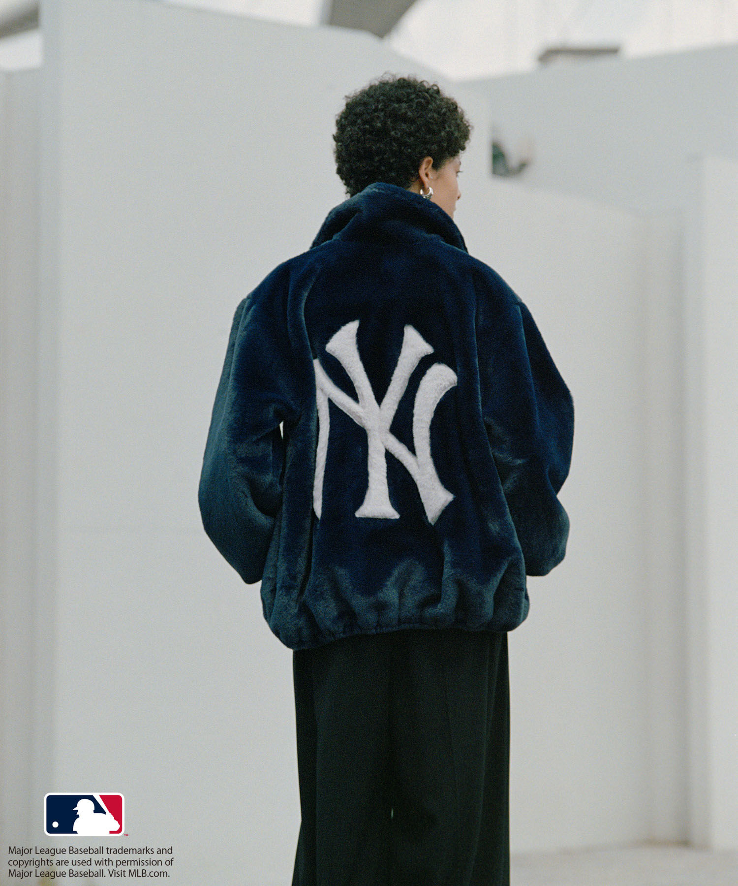 ROPE「【MLB COLLECTION BY JUN】フェイクファーブルゾン」|その他|