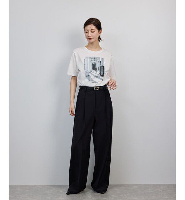 ROPE「プリントＴシャツ/イージーケア」|Tシャツ・カットソー|