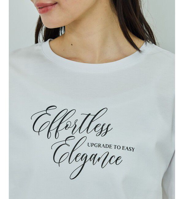 ROPE「プリントＴシャツ/イージーケア」|Tシャツ・カットソー|