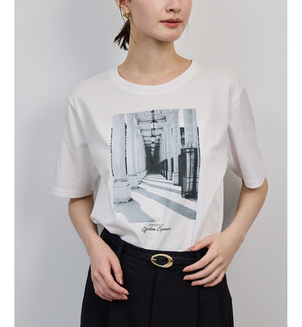 ROPE「プリントＴシャツ/イージーケア」|Tシャツ・カットソー|