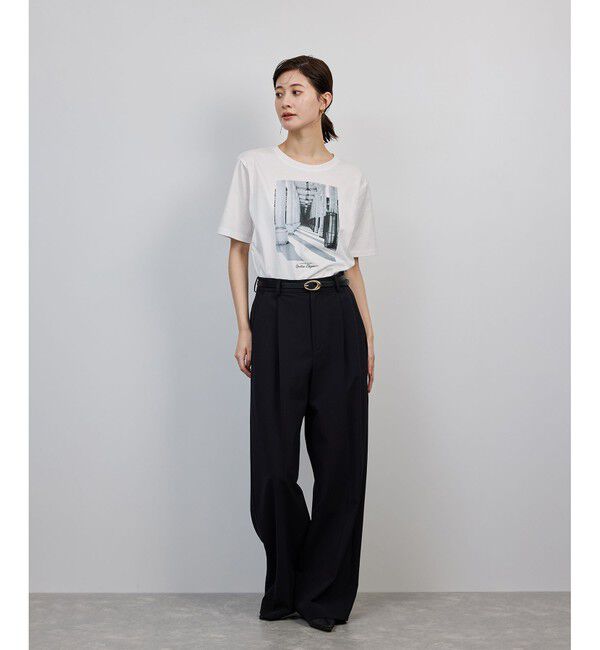 ROPE「プリントＴシャツ/イージーケア」|Tシャツ・カットソー|