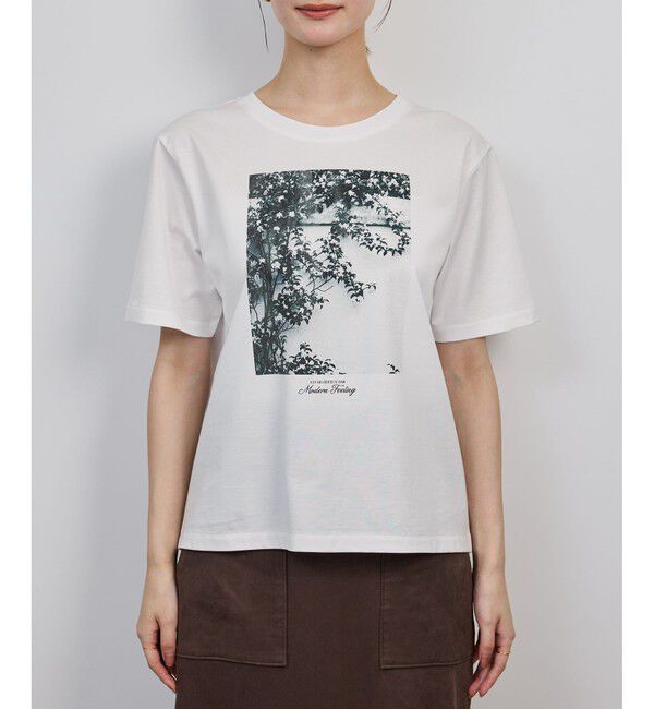 ROPE「プリントＴシャツ/イージーケア」|Tシャツ・カットソー|