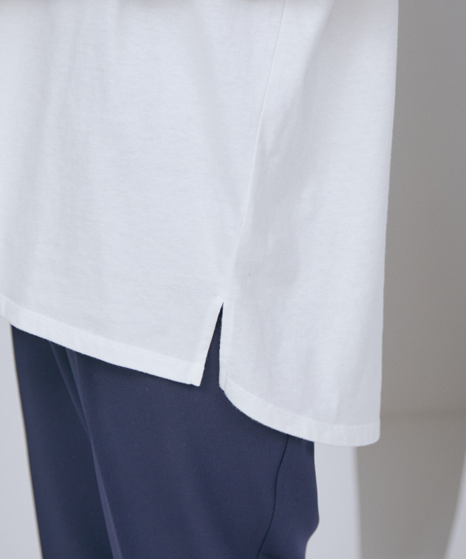 VIS「【洗える】BigロゴロングTシャツ」|Tシャツ・カットソー|