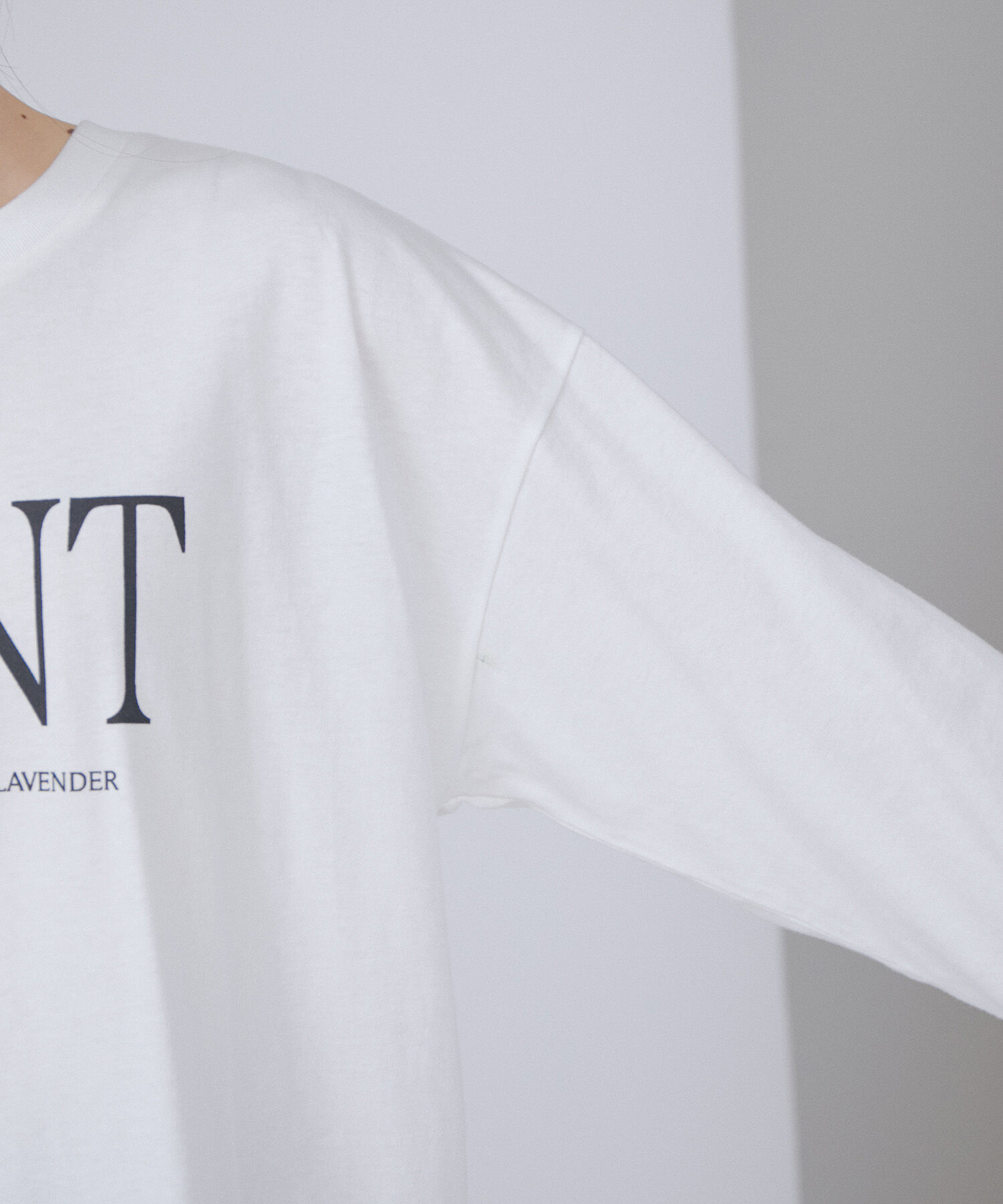 VIS「【洗える】BigロゴロングTシャツ」|Tシャツ・カットソー|