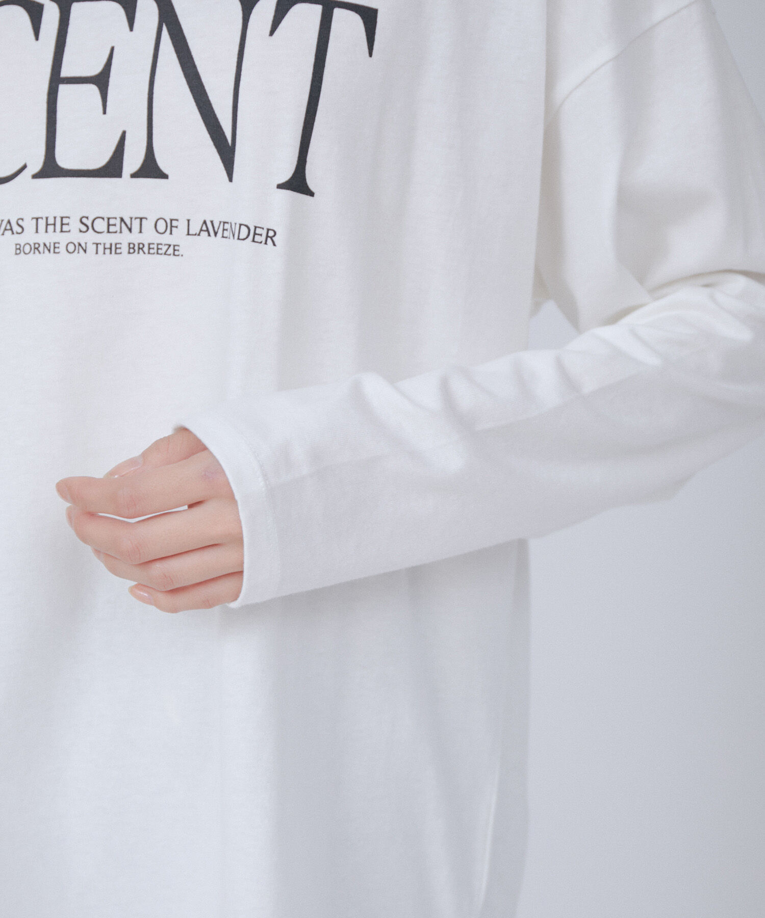 VIS「【洗える】BigロゴロングTシャツ」|Tシャツ・カットソー|