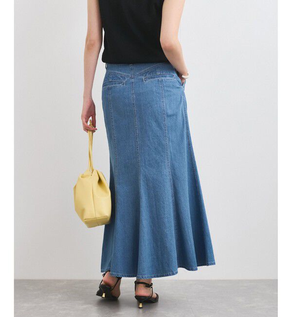 VIS「ライトデニムマーメイドスカート」|スカート|