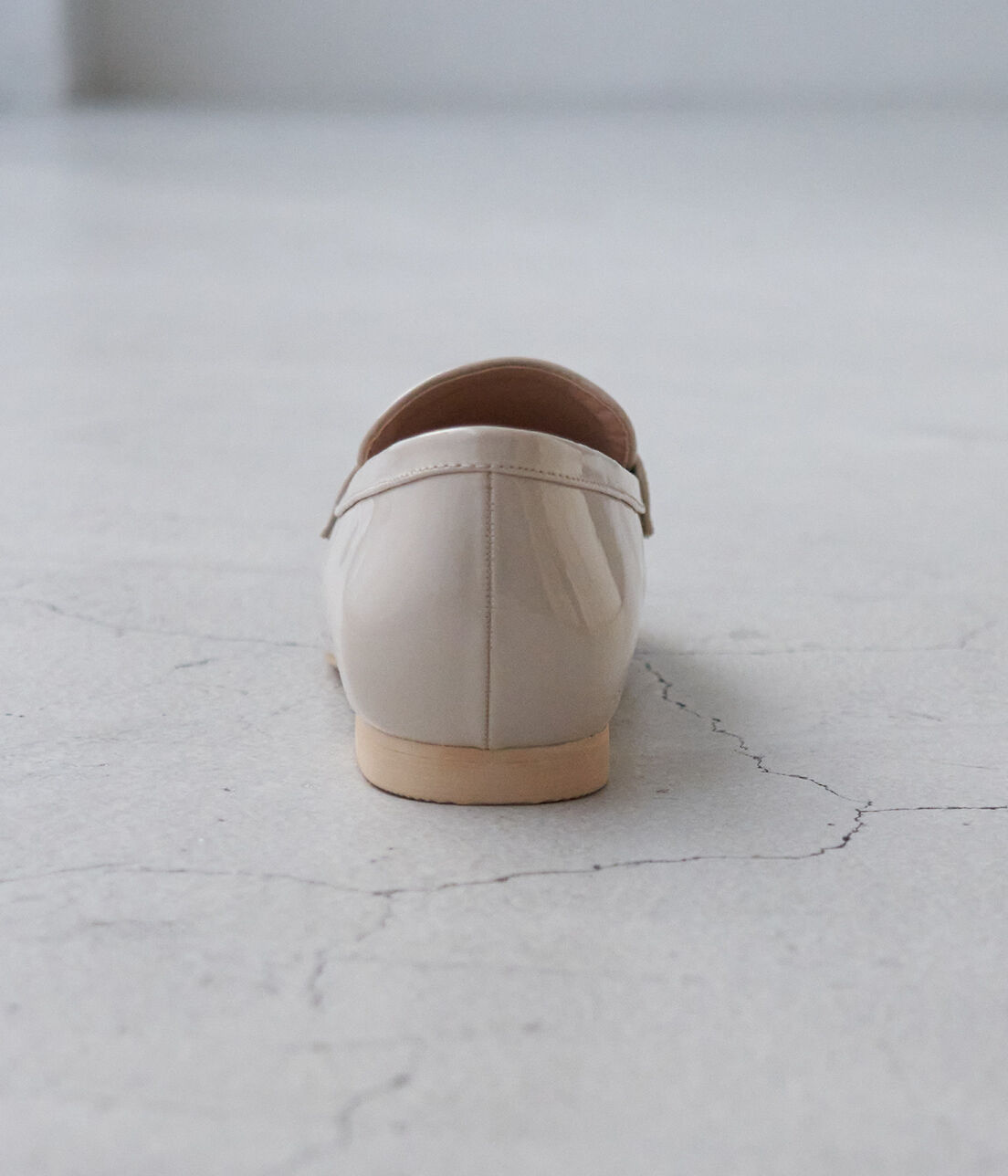 ROPE PICNIC PASSAGE「【ROPE' PICNIC PASSAGE byHARUTA】エナメルビット付フラットローファー」|ローファー|