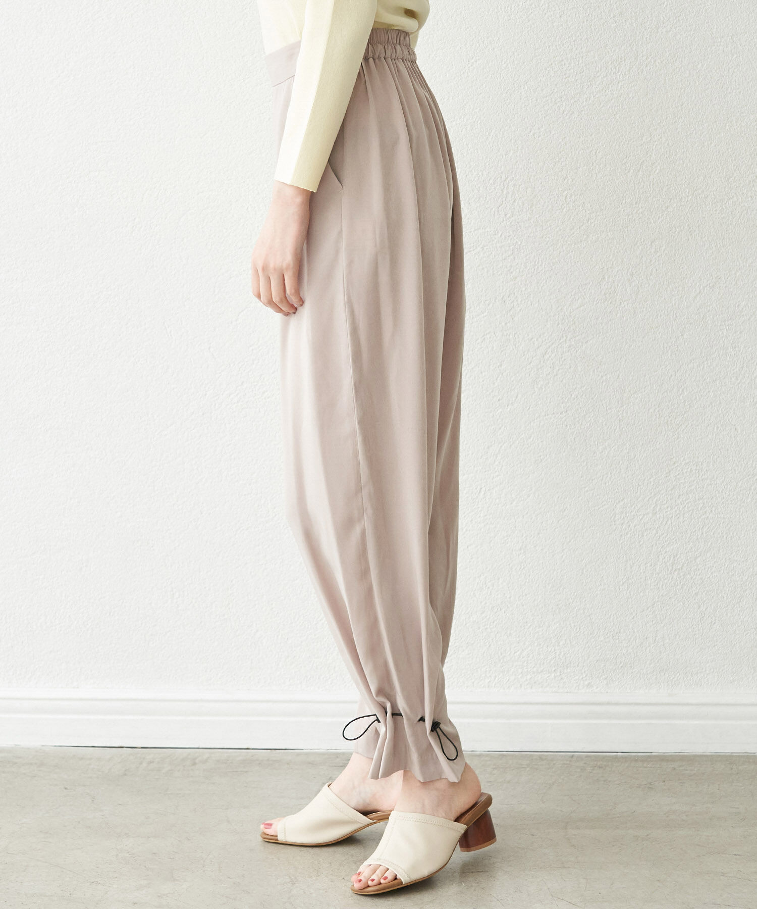 Rope&rsquo;Picnic「裾ドロストイージーパンツ」|その他|