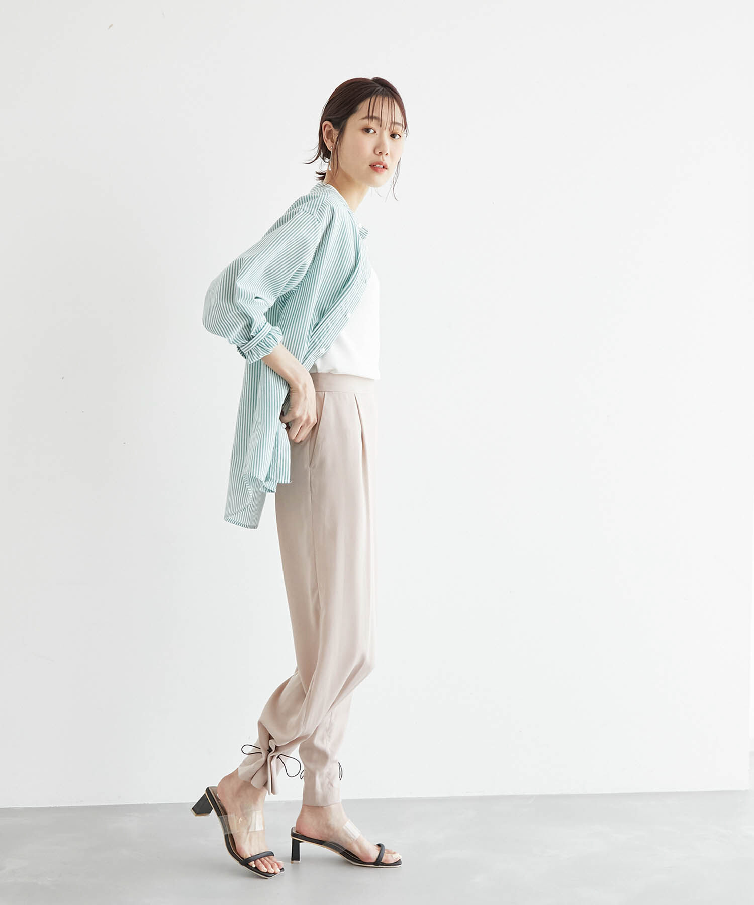 Rope&rsquo;Picnic「裾ドロストイージーパンツ」|その他|