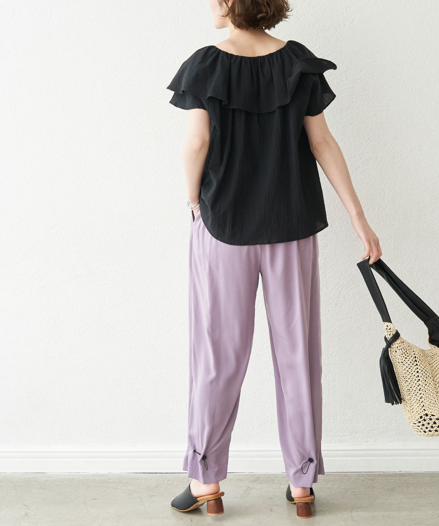 Rope&rsquo;Picnic「裾ドロストイージーパンツ」|その他|