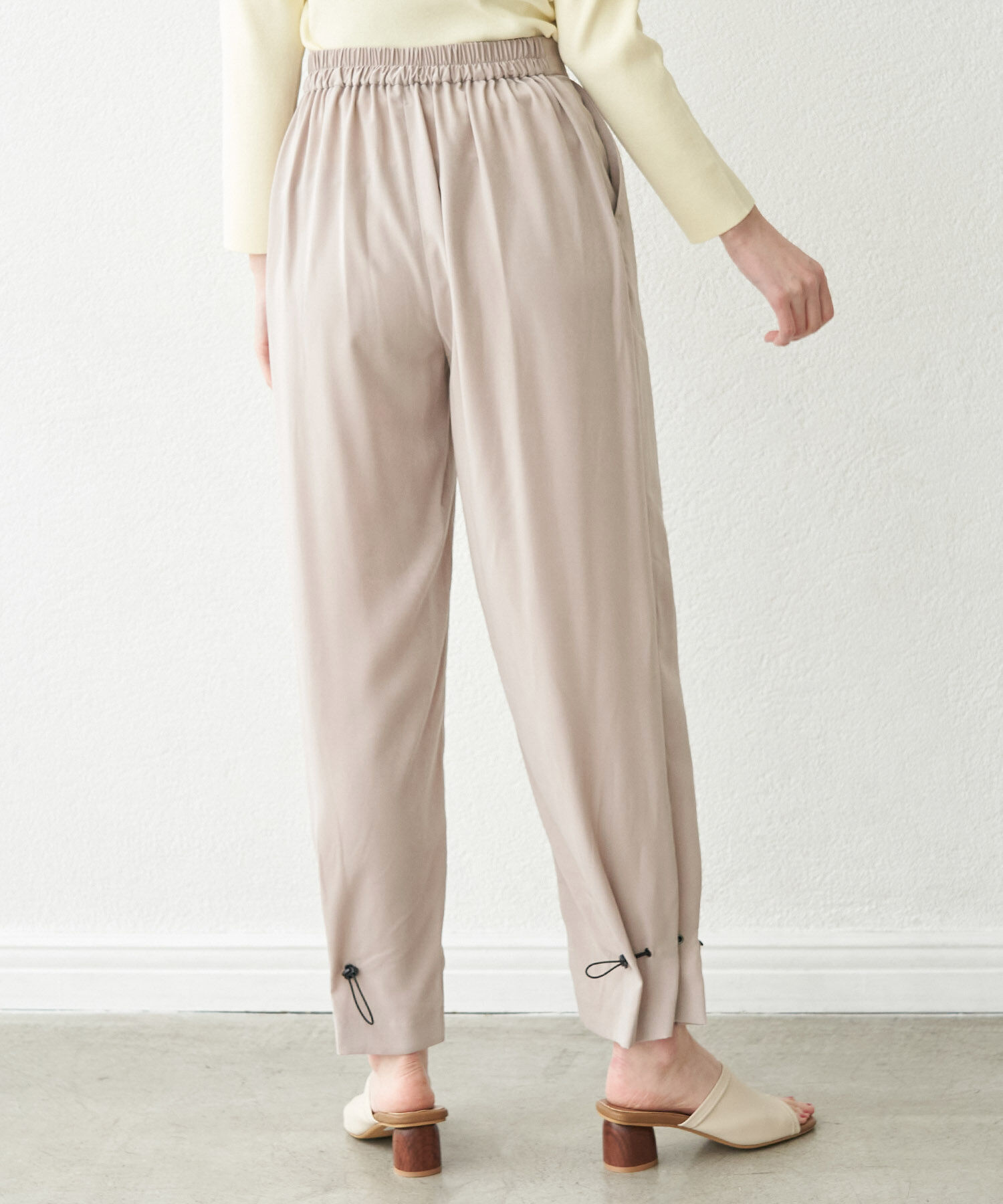 Rope&rsquo;Picnic「裾ドロストイージーパンツ」|その他|