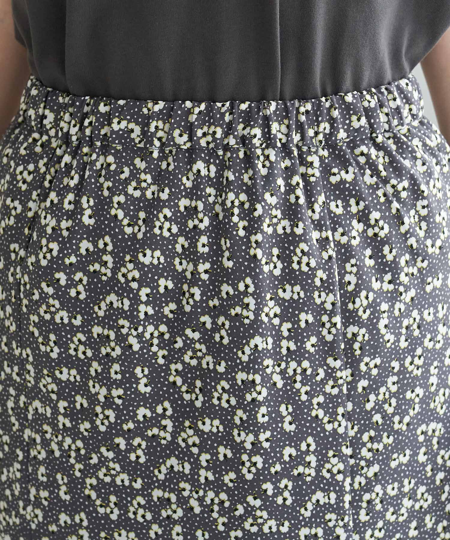 Rope&rsquo;Picnic「【着丈調節の出来る】フラワーマーメイドマキシスカート」|スカート|