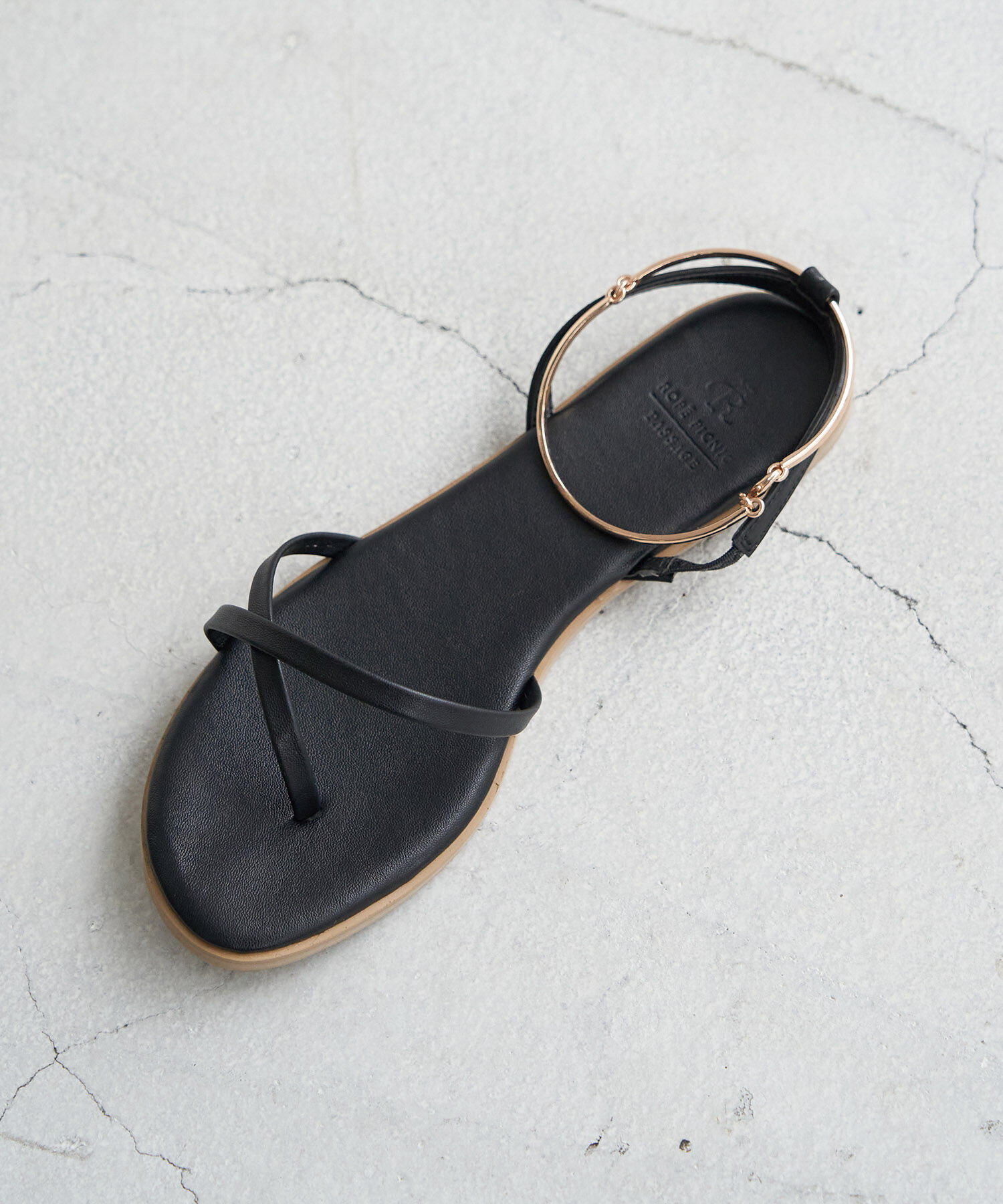 ROPE PICNIC PASSAGE「アンクレット付ストリングバックトングサンダル」|サンダル|