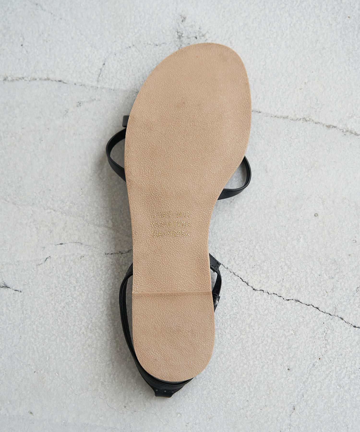 ROPE PICNIC PASSAGE「アンクレット付ストリングバックトングサンダル」|サンダル|