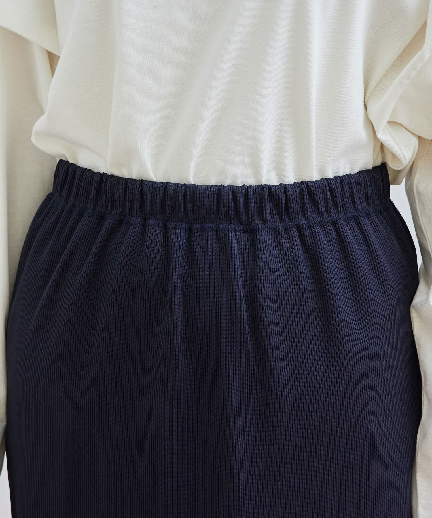 Rope&rsquo;Picnic「【セットアップ対応】リブカットスカート」|スカート|