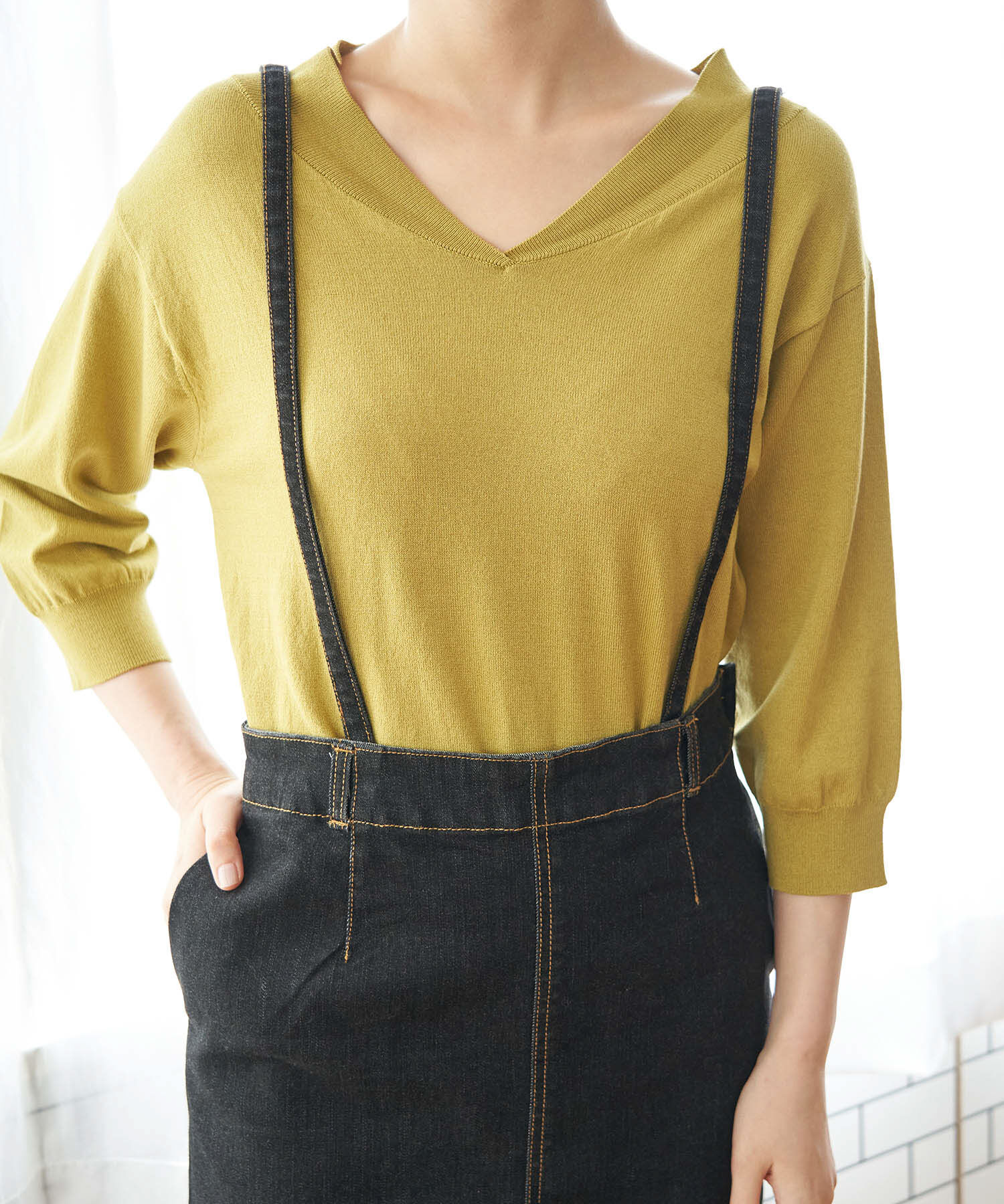 Rope&rsquo;Picnic「【リンクコーデ】デニムスカート」|スカート|