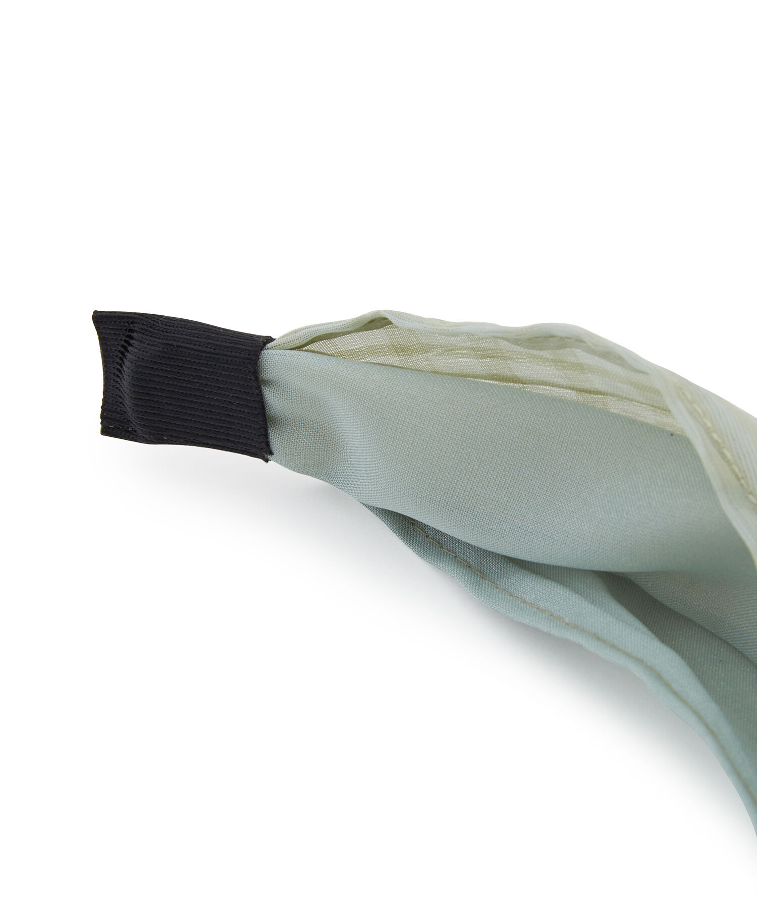 ROPE PICNIC PASSAGE「オーガンジーチェッククロスカチューシャ」|カチューシャ|