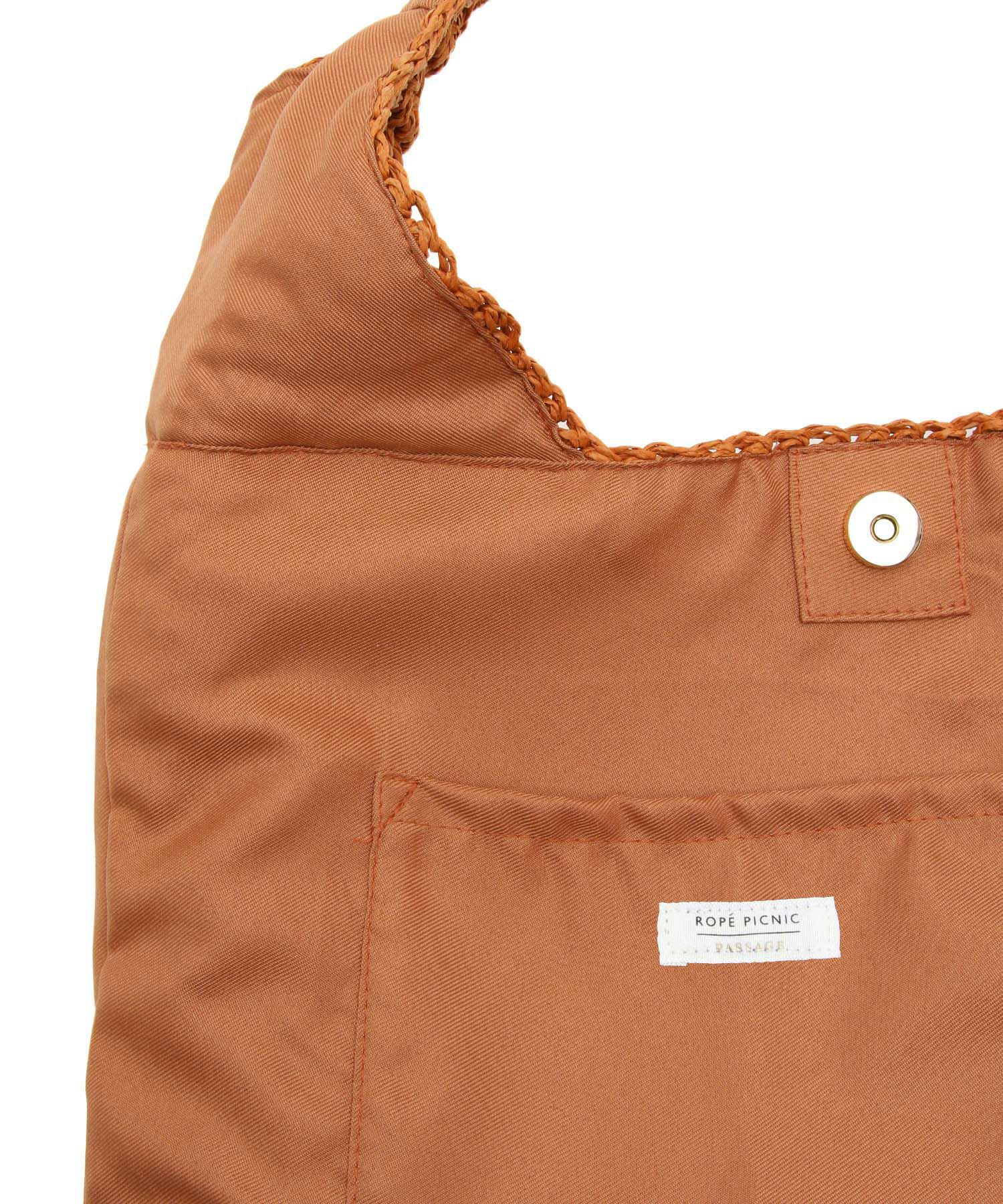 ROPE PICNIC PASSAGE「透かし編みペーパーホーボーワンショルダーバッグ」|トートバッグ|