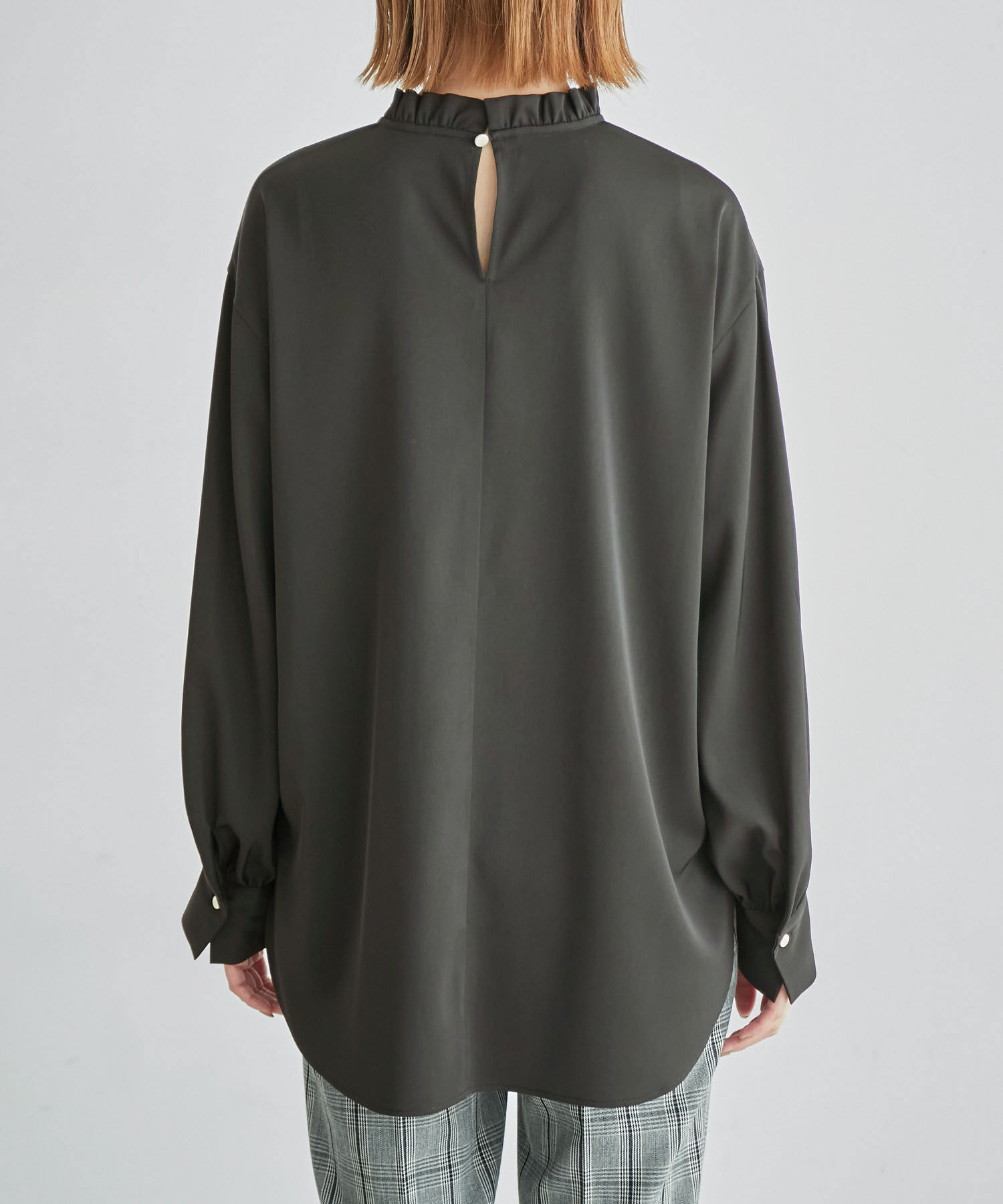 Rope&rsquo;Picnic「フリルカラーチュニックブラウス」|シャツ・ブラウス|