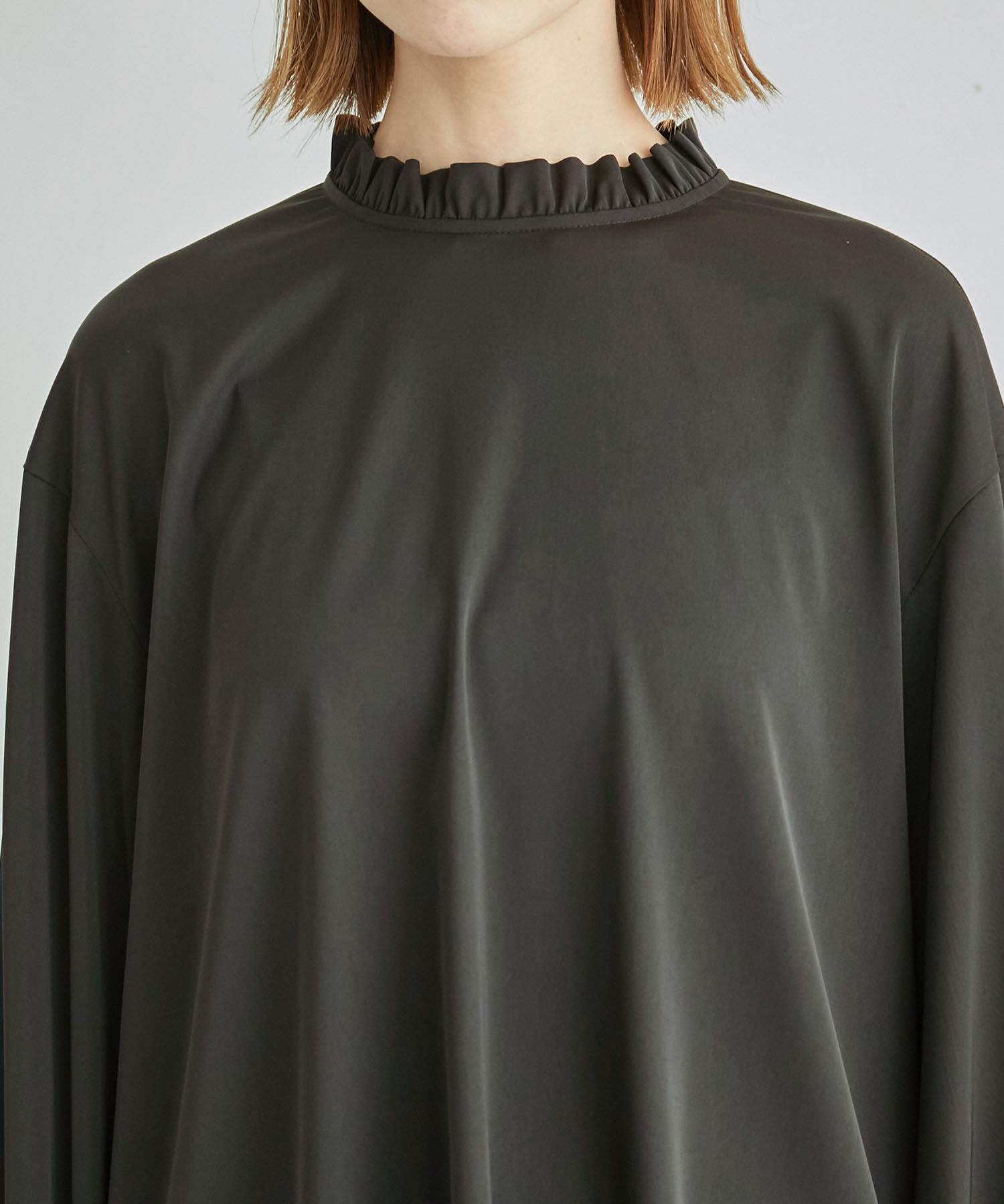 Rope&rsquo;Picnic「フリルカラーチュニックブラウス」|シャツ・ブラウス|