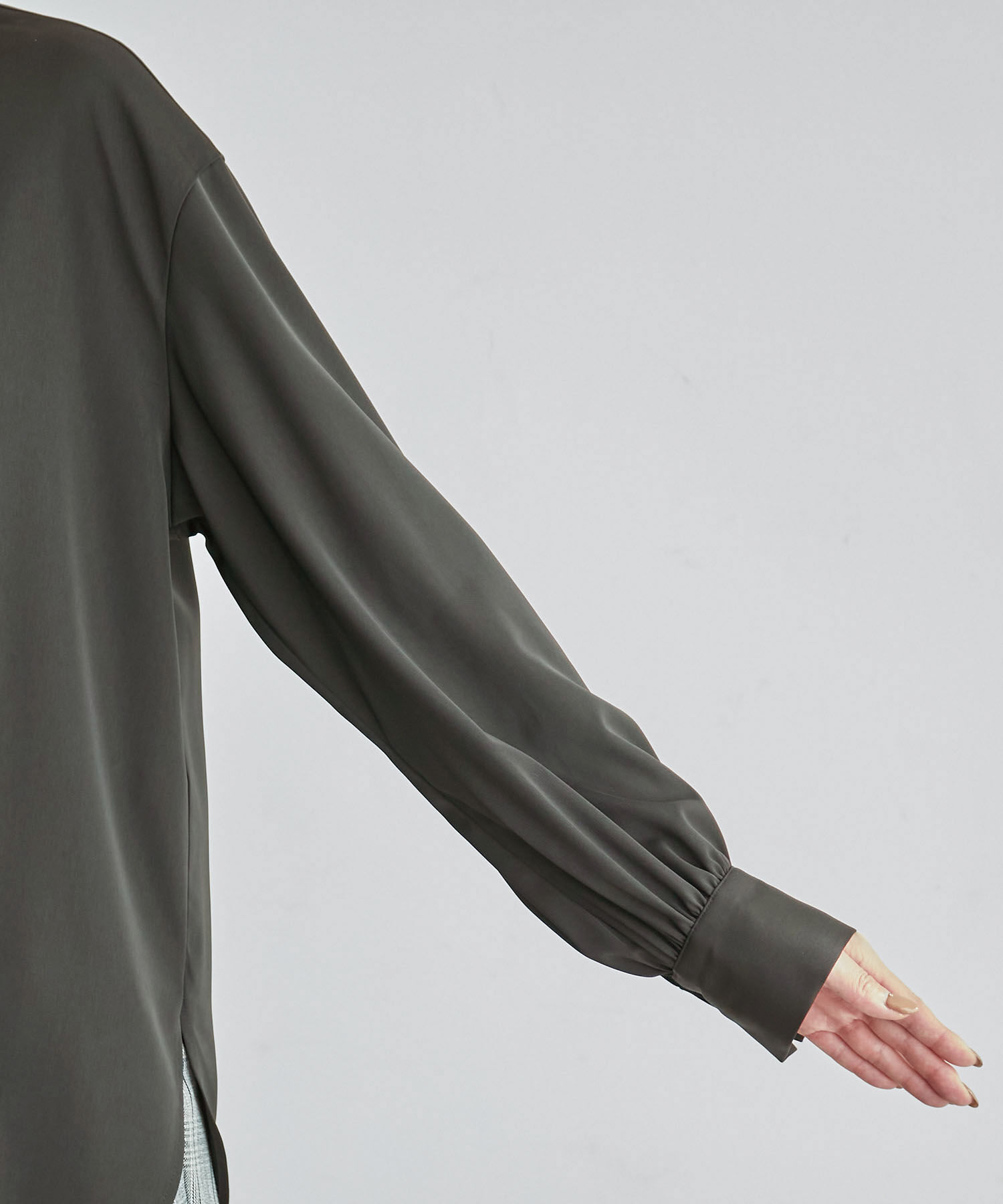 Rope&rsquo;Picnic「フリルカラーチュニックブラウス」|シャツ・ブラウス|