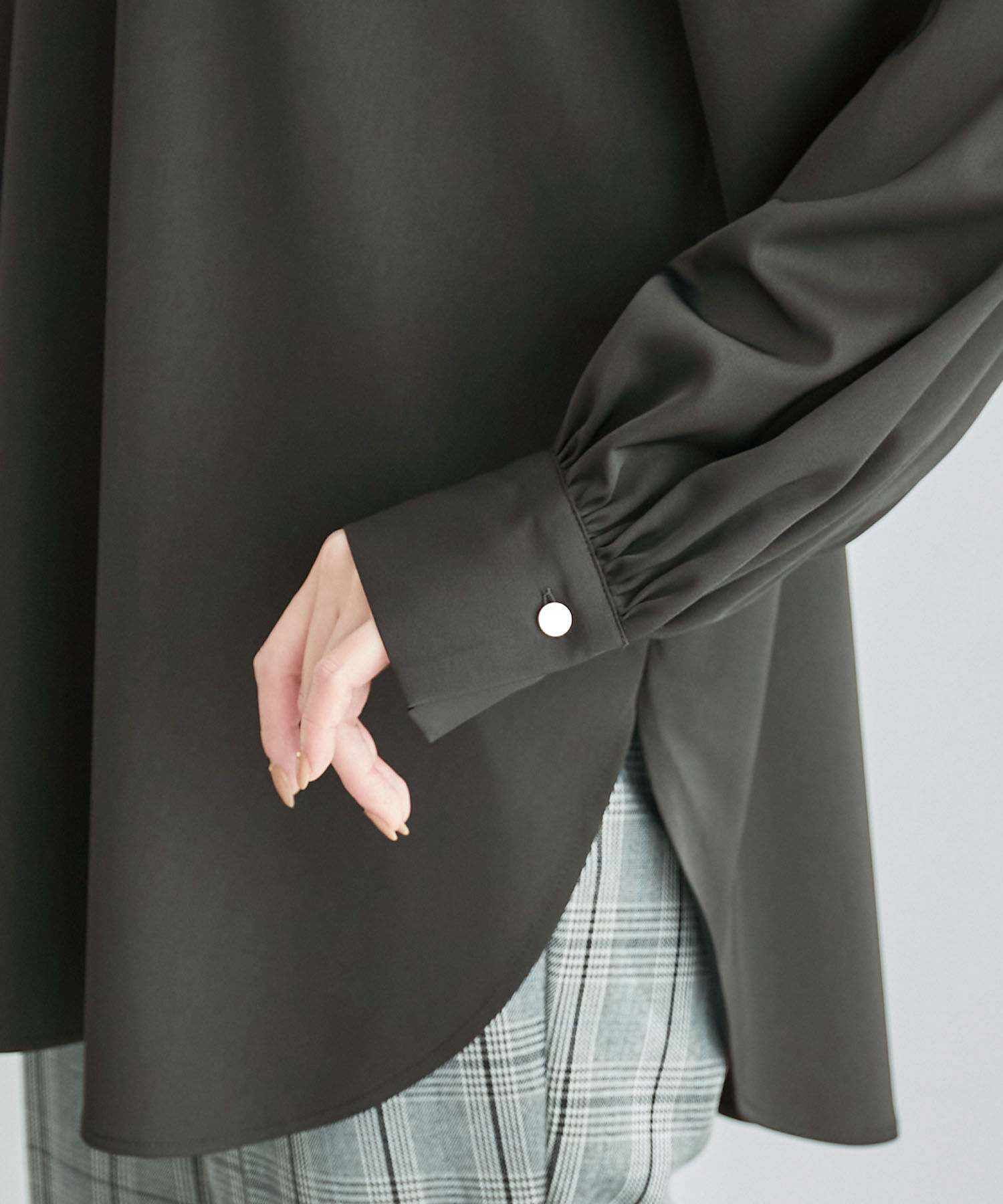 Rope&rsquo;Picnic「フリルカラーチュニックブラウス」|シャツ・ブラウス|